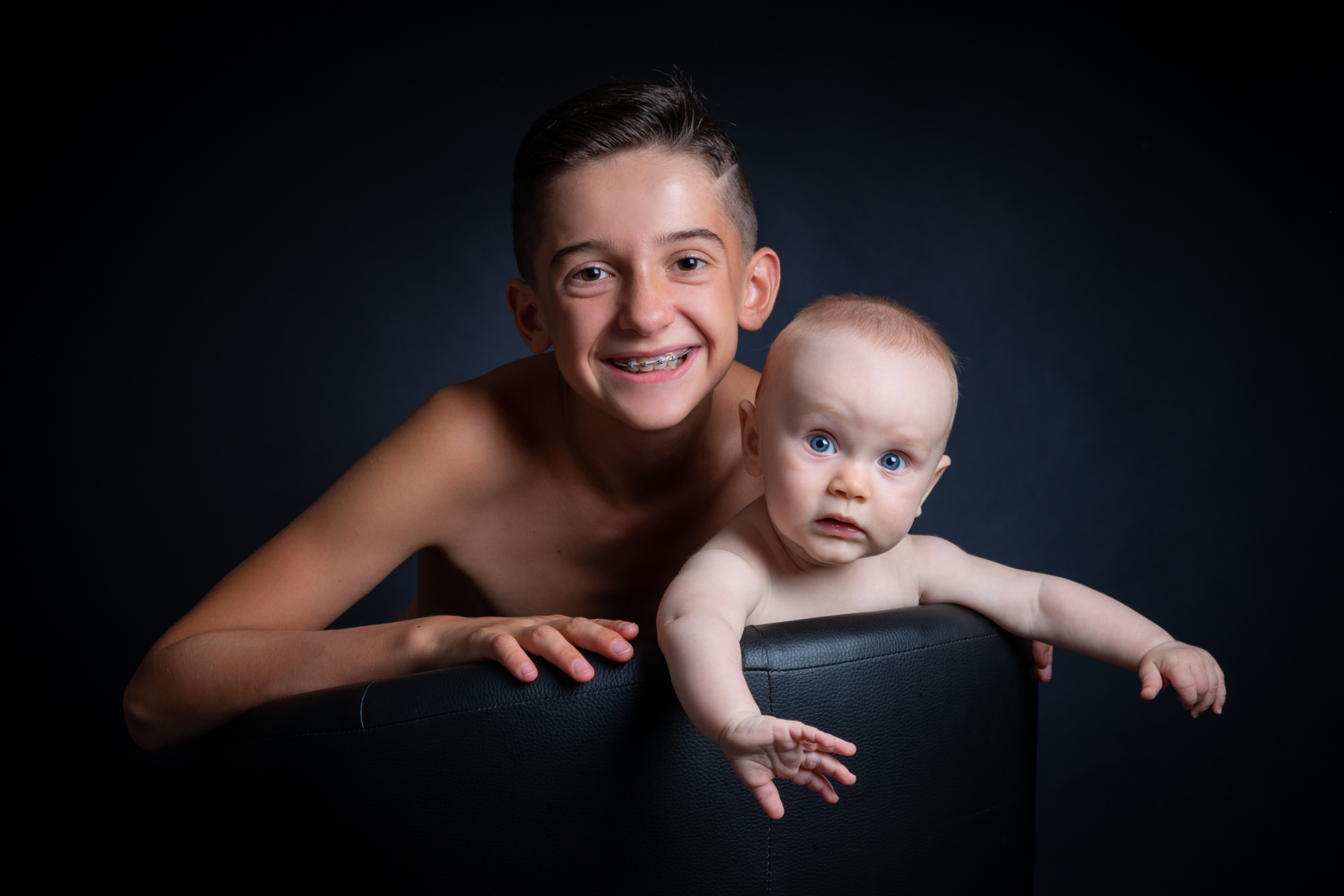 portrait enfant studio